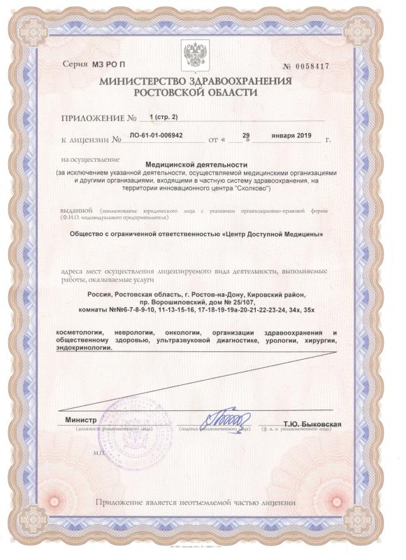 Приложение №1, стр.2
